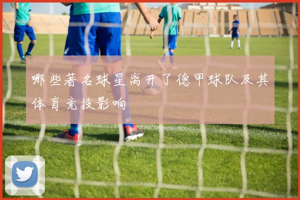 哪些著名球星离开了德甲球队及其体育竞技影响